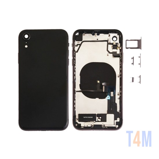 Tapa Traseira+Frame+Flex Apple iPhone XR Negro